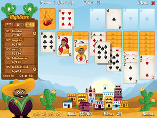 Siesta Solitaire screenshot 1