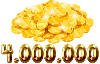 4 Millioner Poletter