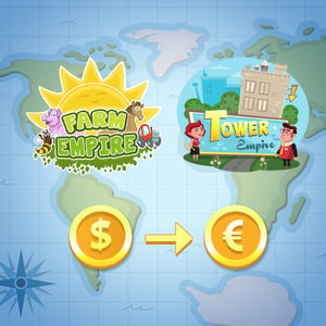 Ændring af valuta-symbol i Farm og Tower Empire image