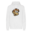 Hættetrøje størrelse S-XXL Hvid