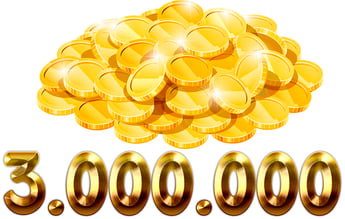 3 Millioner Poletter