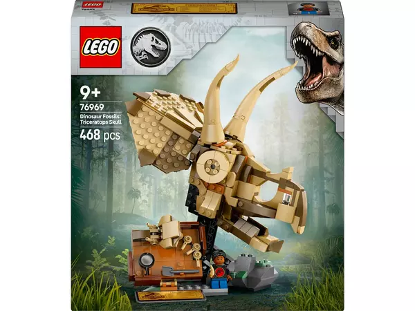 LEGO Jurassic World Dinosaurfossiler: Triceratops-kranium