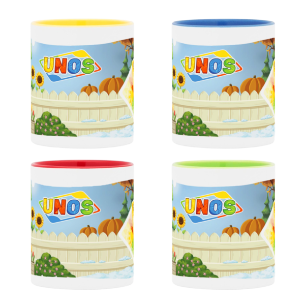 Unos 4x Krus - Alle farver