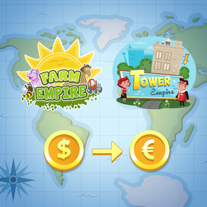 Ændring af valuta-symbol i Farm og Tower Empire image