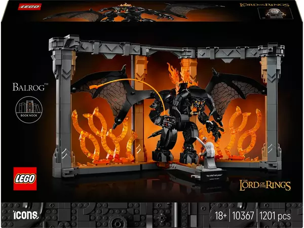 LEGO Icons: Ringenes Herre: Balrog™-bogniche