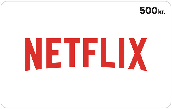 NETFLIX Gavekort 500 kr. 