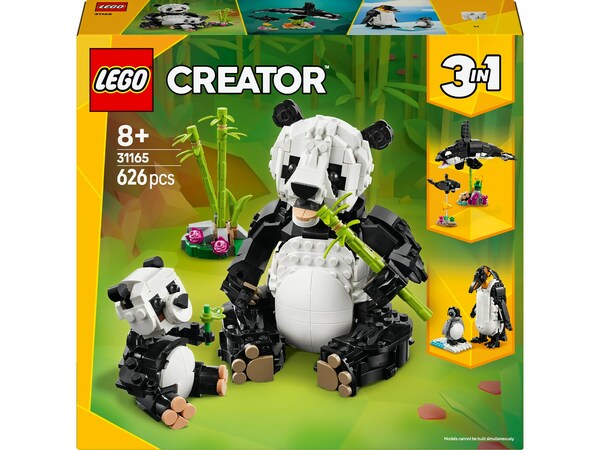 LEGO Pandafamilie 3-i-1-sæt