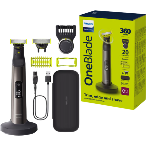 Philips OneBlade Pro 360 ansigts- og kropstrimmer